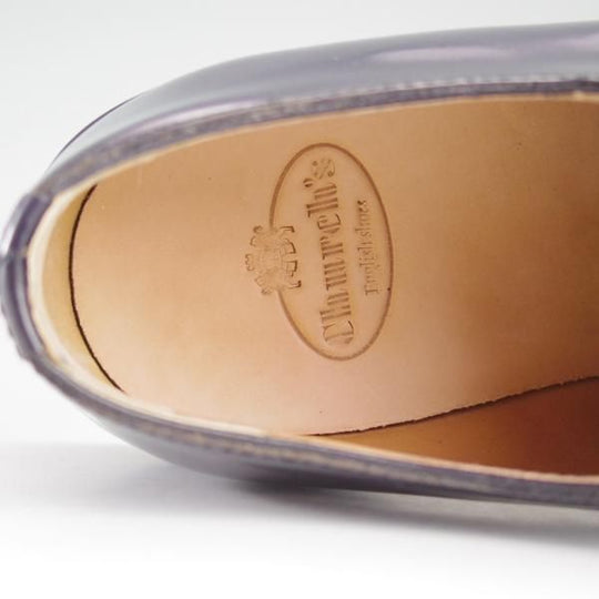 極美品★チャーチ(レディース) SIZE 35【定価￥85,320-★シャノン/SHANNON 2WR】ポリッシュドバインダーカーフ/紺/Church's★e052