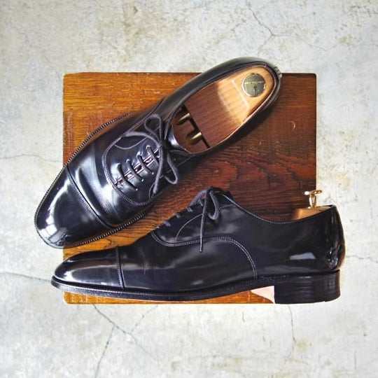 極上★チャーチ 85E/UK8.5【旧チャーチ★コンサル同仕様/ブックバインダーカーフ】73ラスト/3都市ロゴ/BALMORAL/メンズ/Church's★e054