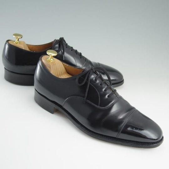 極上★チャーチ 85E/UK8.5【旧チャーチ★コンサル同仕様/ブックバインダーカーフ】73ラスト/3都市ロゴ/BALMORAL/メンズ/Church's★e054