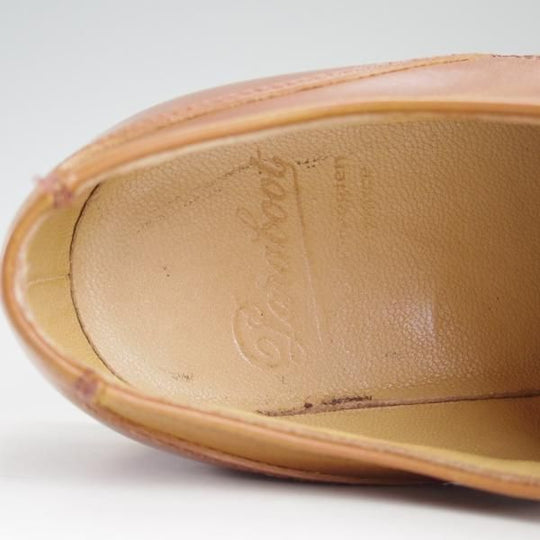 極上★パラブーツ SIZE 5.5【定価￥70,200-★シャンボード/CHAMBORD】OCRE/TEXソール/リスレザー/茶/Uチップ/メンズ/Paraboot★e055