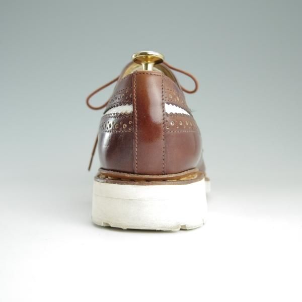 極上★パラブーツ SIZE 6【貴重★District UNITED ARROWS別注/ロングウイング】Sevrier/TEXソール/リスレザー×シボ革/Paraboot★e056