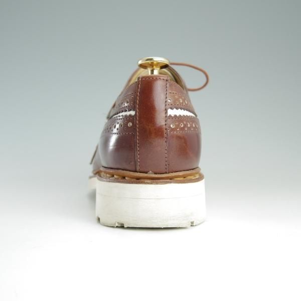 極上★パラブーツ SIZE 6【貴重★District UNITED ARROWS別注/ロングウイング】Sevrier/TEXソール/リスレザー×シボ革/Paraboot★e056