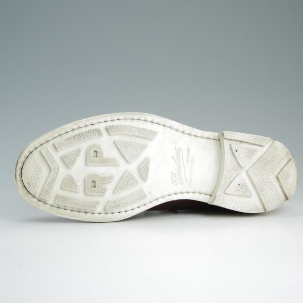 極上★パラブーツ SIZE 6【貴重★District UNITED ARROWS別注/ロングウイング】Sevrier/TEXソール/リスレザー×シボ革/Paraboot★e056