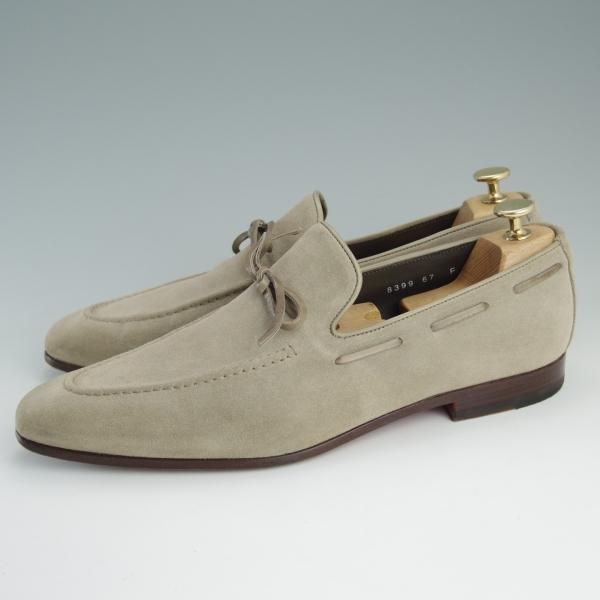 美品☆(伊)サントーニ SIZE 8.5【☆リボンローファー/8399-67
