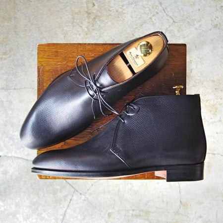 新品★(英)アルフレッド・サージェント 8F【上級★エクスクルーシブライン/チャッカブーツ】109ラスト/黒/メンズ/Alfred Sargent★e072