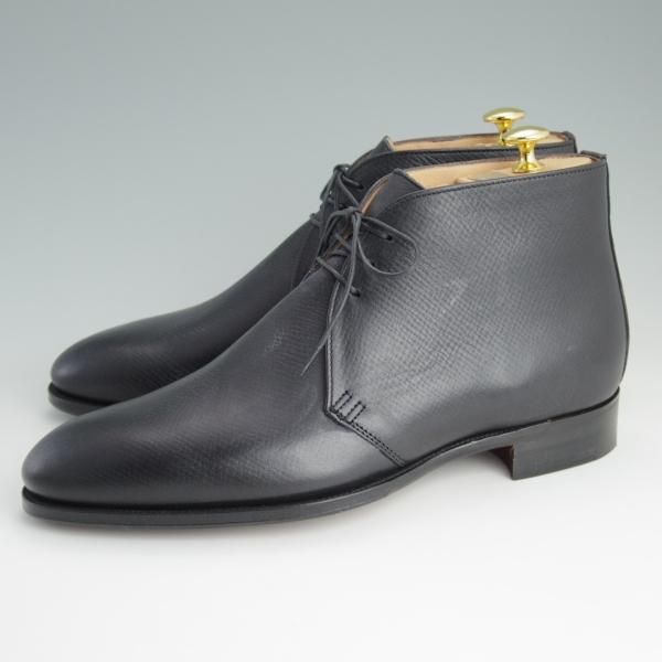 新品★(英)アルフレッド・サージェント 8F【上級★エクスクルーシブライン/チャッカブーツ】109ラスト/黒/メンズ/Alfred Sargent★e072