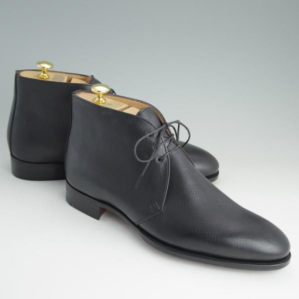 新品★(英)アルフレッド・サージェント 8F【上級★エクスクルーシブライン/チャッカブーツ】109ラスト/黒/メンズ/Alfred Sargent★e072