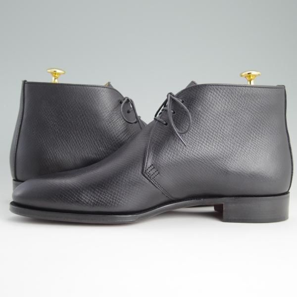 新品★(英)アルフレッド・サージェント 8F【上級★エクスクルーシブライン/チャッカブーツ】109ラスト/黒/メンズ/Alfred Sargent★e072