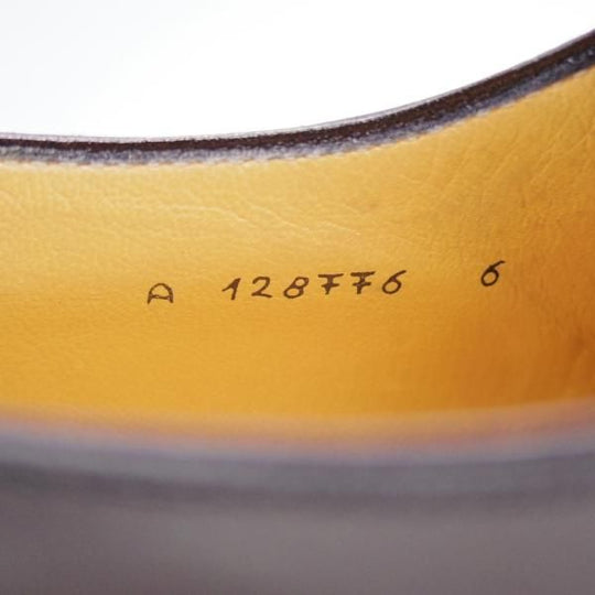 美品★(伊)タニノクリスチー SIZE 6【定価10万円以上★モンクストラップ】128776/カーフ/黒/メンズ/TANINO CRISCI★e074