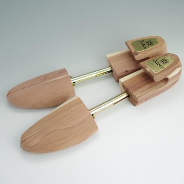 美品★オールデン Mサイズ【★純正シューツリー/(米)ロチェスター製】木製シューキーパー/ROCHESTER/メンズ/Alden★e076