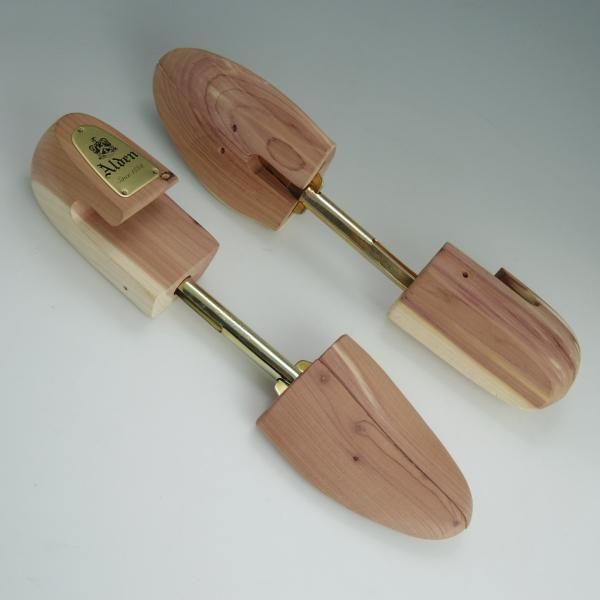 美品★オールデン Mサイズ【★純正シューツリー/(米)ロチェスター製】木製シューキーパー/ROCHESTER/メンズ/Alden★e076