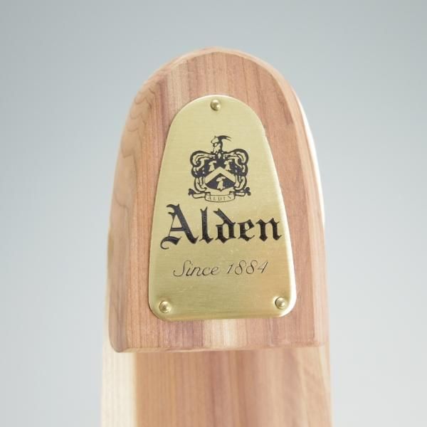 美品★オールデン Mサイズ【★純正シューツリー/(米)ロチェスター製】木製シューキーパー/ROCHESTER/メンズ/Alden★e076