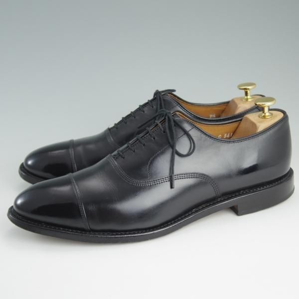 極上★(米)アレンエドモンズ 9.5C【定価￥74,520-★パークアベニュー/Park Avenue】ストレートチップ/カーフ/黒/ALLEN EDMONDS★e082