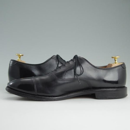 極上★(米)アレンエドモンズ 9.5C【定価￥74,520-★パークアベニュー/Park Avenue】ストレートチップ/カーフ/黒/ALLEN EDMONDS★e082