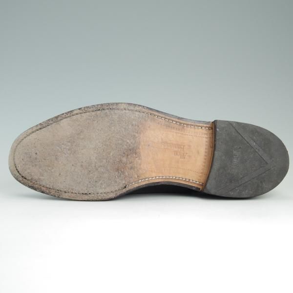 極上★(米)アレンエドモンズ 9.5C【定価￥74,520-★パークアベニュー/Park Avenue】ストレートチップ/カーフ/黒/ALLEN EDMONDS★e082