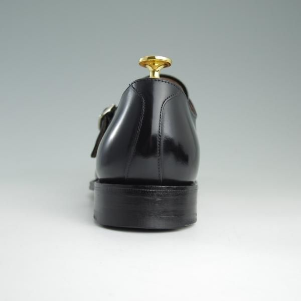 極上★チャーチ 60F/UK6【★モンクストラップ/BAMPTON/108ラスト】FLEX CONSTRUCTION/カーフ/黒/メンズ/Church's★e083