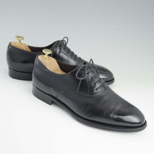 極上★ジョンロブ 6.5EE【定価￥248,400-★プレステージライン/GARNIER/ガルニエ/8695ラスト】プレーントゥ/カーフ/黒/JOHN LOBB★e087