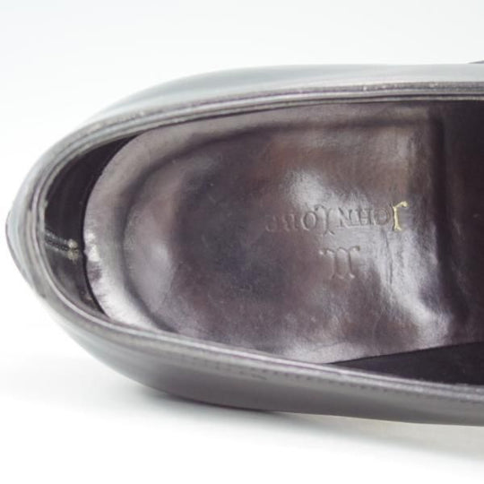 極上★ジョンロブ 6.5EE【定価￥248,400-★プレステージライン/GARNIER/ガルニエ/8695ラスト】プレーントゥ/カーフ/黒/JOHN LOBB★e087