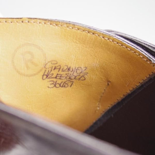 極上★ジョンロブ 6.5EE【定価￥248,400-★プレステージライン/GARNIER/ガルニエ/8695ラスト】プレーントゥ/カーフ/黒/JOHN LOBB★e087