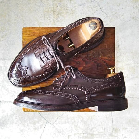 ★トリッカーズ SIZE 9【ダイナイトソール仕様★BOURTON/バートン】5633/カントリーシューズ/エスプレッソバーニッシュ/Tricker's★e089