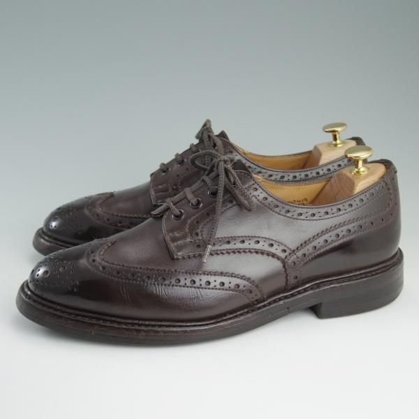 ★トリッカーズ SIZE 9【ダイナイトソール仕様★BOURTON/バートン】5633/カントリーシューズ/エスプレッソバーニッシュ/Tricker's★e089