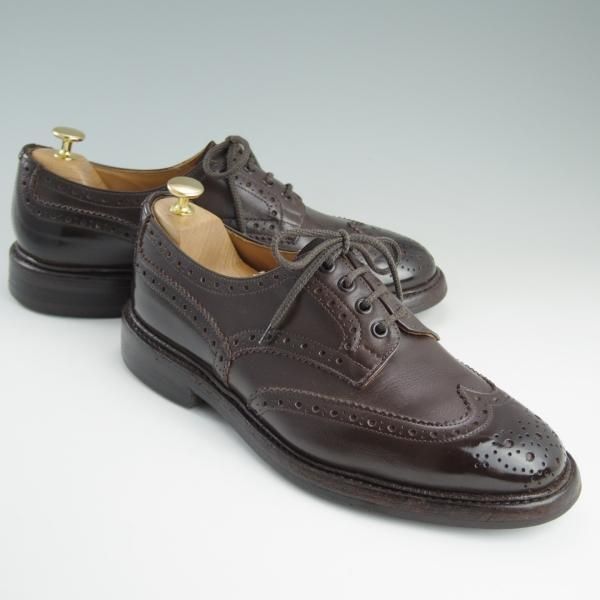 ★トリッカーズ SIZE 9【ダイナイトソール仕様★BOURTON/バートン】5633/カントリーシューズ/エスプレッソバーニッシュ/Tricker's★e089