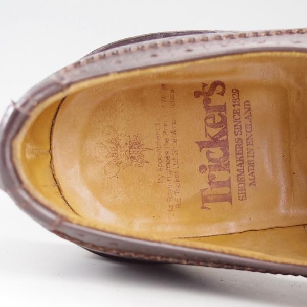 ★トリッカーズ SIZE 9【ダイナイトソール仕様★BOURTON/バートン】5633/カントリーシューズ/エスプレッソバーニッシュ/Tricker's★e089