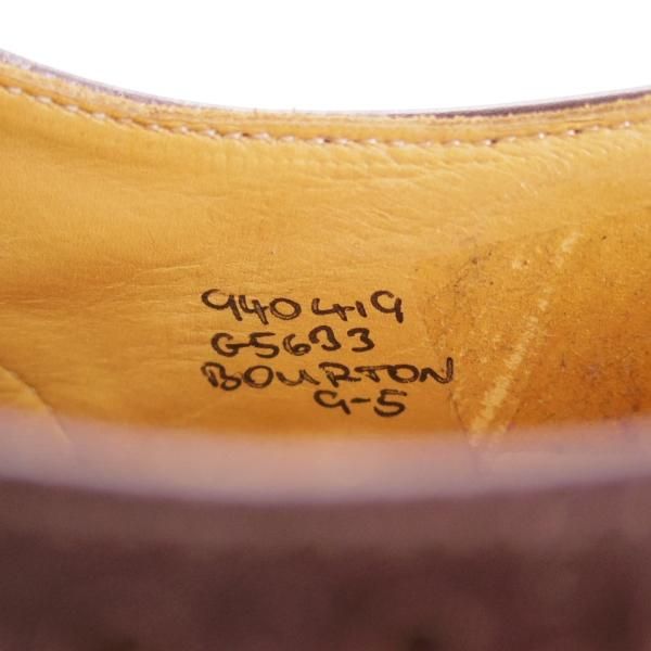 ★トリッカーズ SIZE 9【ダイナイトソール仕様★BOURTON/バートン】5633/カントリーシューズ/エスプレッソバーニッシュ/Tricker's★e089