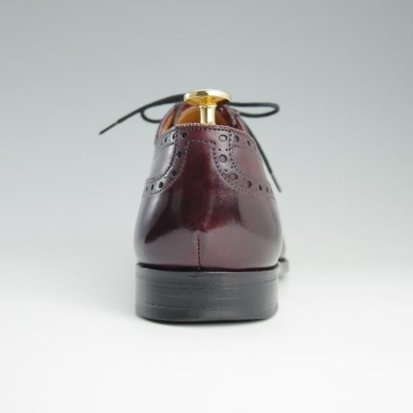 極上★(英)グレンソン 6.5F【貴重★footmaster/フットマスター】BATH/77ラスト/フルブローグ/カーフ/赤茶/メンズ/GRENSON★e090