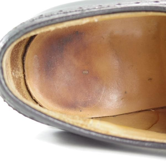 ★チャーチ 95G/UK9.5【貴重★100ラスト/グラフトン似寄りモデル】BROOKLAND/フルブローグ/カーフ/黒/メンズ/GRAFTON/Church's★e092