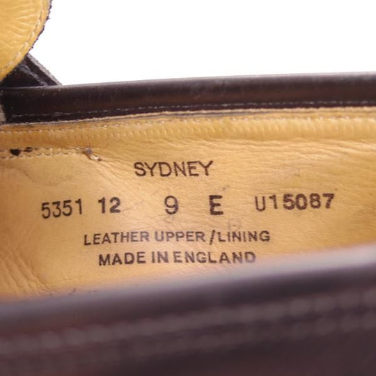 極上★クロケット&ジョーンズ 9E【★コインローファー/SYDNEY】シドニー/341ラスト/カーフ/黒/メンズ/Crockett&Jones★e096