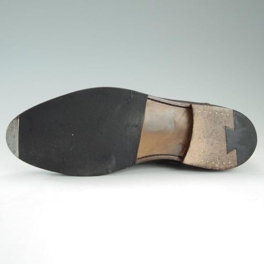 極上★クロケット&ジョーンズ UK7/US7.5E【貴重★茶/コードバン/ラルフローレン別注】タッセルローファー/メンズ/Crockett&Jones★e097