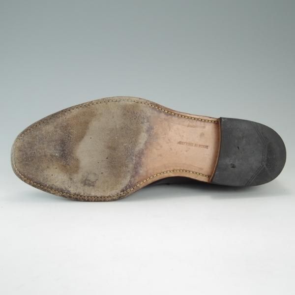 極上★(英)Loake/ローク UK9.5【貴重★(英)JONES別注/セミブローグ】BERESFORD/ポリッシュレザー/赤茶/メンズ/ジョーンズ★e105