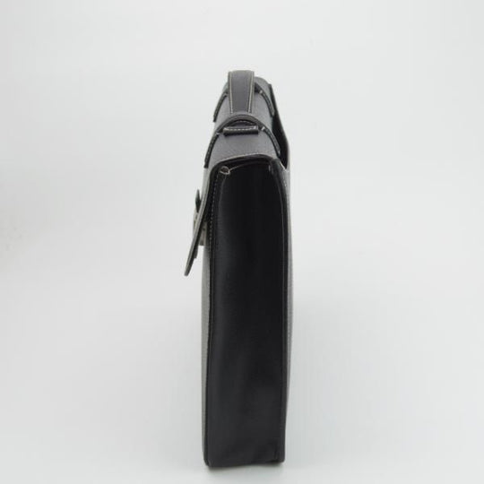 極上★(伊)サルヴァトーレ・フェラガモ/Ferragamo【★レザー ブリーフケース】黒/メンズ ビジネス バッグ/Salvatore★N5436