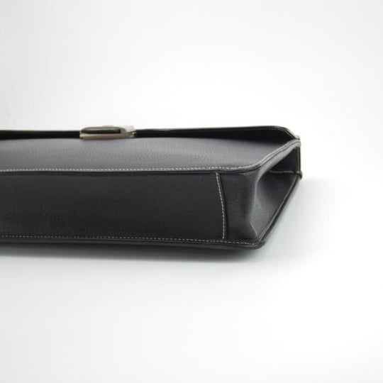 極上★(伊)サルヴァトーレ・フェラガモ/Ferragamo【★レザー ブリーフケース】黒/メンズ ビジネス バッグ/Salvatore★N5436
