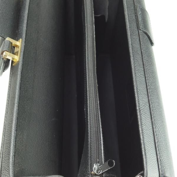 ✨️未使用級✨️ LE TANNEUR／ルタヌア ダレスバッグ レザー ブラック LE TANNEUR TCE4410 / ルタヌア ダレスバッグ 牛革 ブラック 黒