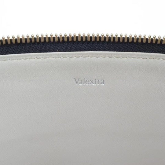 美品★(伊)ヴァレクストラ/Valextra【★レザー/クラッチバッグ】ユニセックス/メンズ&レディース/クラッチ/バッグ/黒★N5439