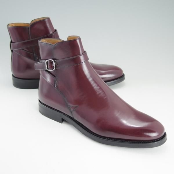 チャーチ ジョッパーブーツブラウン ポリッシュドバインダーカーフ 37 1/2 BURWOOD MET/バーウッド メット(ラバーソール/ポリッシュド