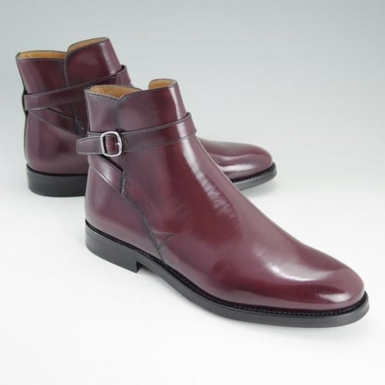 新品★チャーチ(レディース) SIZE 37【貴重★ジョッパーブーツ/MERTHYR W】ポリッシュドバインダーカーフ/バーガンディ/Church's★e108