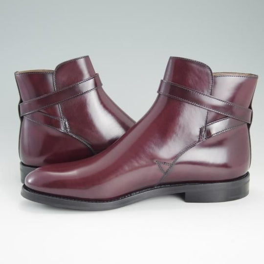 新品★チャーチ(レディース) SIZE 37【貴重★ジョッパーブーツ/MERTHYR W】ポリッシュドバインダーカーフ/バーガンディ/Church's★e108