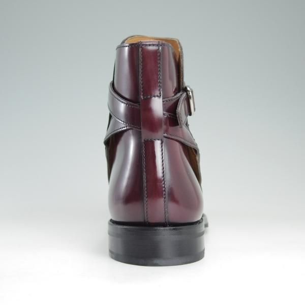 新品★チャーチ(レディース) SIZE 37【貴重★ジョッパーブーツ/MERTHYR W】ポリッシュドバインダーカーフ/バーガンディ/Church's★e108
