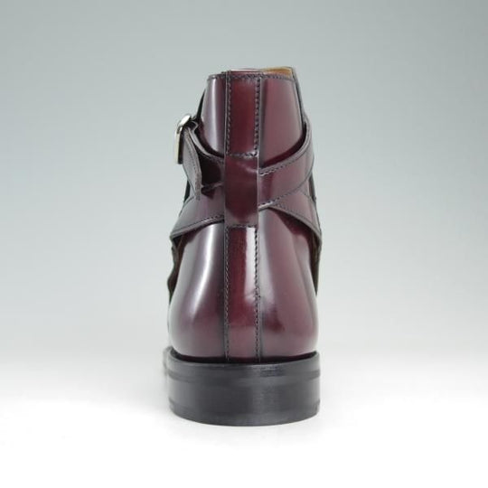 新品★チャーチ(レディース) SIZE 37【貴重★ジョッパーブーツ/MERTHYR W】ポリッシュドバインダーカーフ/バーガンディ/Church's★e108