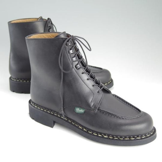 未使用★パラブーツ SIZE 6【貴重★ボーリュー/BEAULIEU/シャンボードのブーツ】Uチップ/リスレザー/NOIR/黒/TEXソール/Paraboot★e109