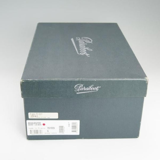 未使用★パラブーツ SIZE 6【貴重★ボーリュー/BEAULIEU/シャンボードのブーツ】Uチップ/リスレザー/NOIR/黒/TEXソール/Paraboot★e109