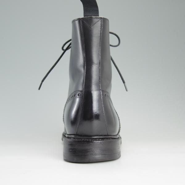 美品★(スペイン製)MEERMIN/メルミン 10E【グッドイヤーウェルテッド製法★101504/ブーツ】RUIラスト/カーフ/黒/メンズ★e111