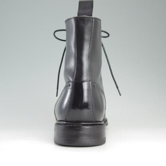 美品★(スペイン製)MEERMIN/メルミン 10E【グッドイヤーウェルテッド製法★101504/ブーツ】RUIラスト/カーフ/黒/メンズ★e111