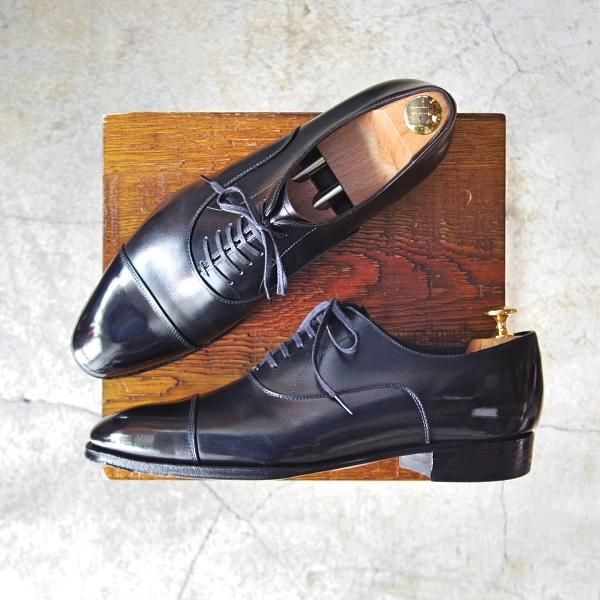 極上★Oriental製/オリエンタル SIZE 7【上級★ベベルドグッドイヤー/BEAMS F別注】BE-6101/ストレートチップ/カーフ/黒/メンズ★e118