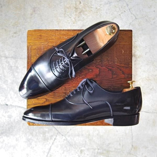 極上★Oriental製/オリエンタル SIZE 7【上級★ベベルドグッドイヤー/BEAMS F別注】BE-6101/ストレートチップ/カーフ/黒/メンズ★e118