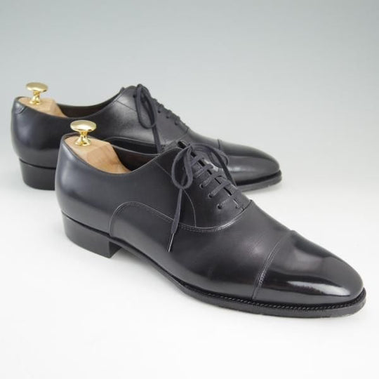 極上★Oriental製/オリエンタル SIZE 7【上級★ベベルドグッドイヤー/BEAMS F別注】BE-6101/ストレートチップ/カーフ/黒/メンズ★e118