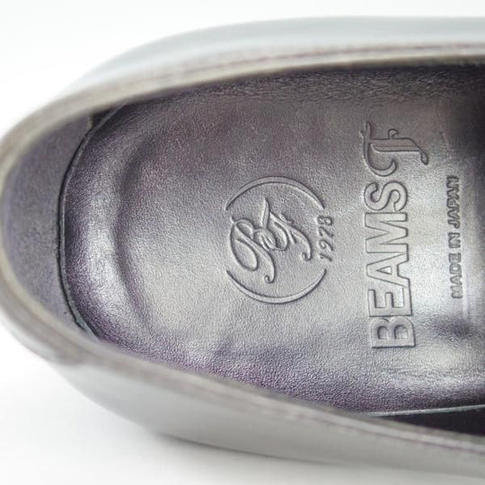 極上★Oriental製/オリエンタル SIZE 7【上級★ベベルドグッドイヤー/BEAMS F別注】BE-6101/ストレートチップ/カーフ/黒/メンズ★e118